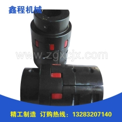 夹紧式花键梅花型弹性联轴器