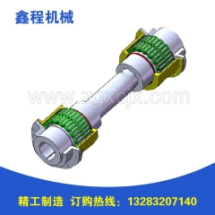 JSJ型接中间轴型蛇形弹簧联轴器